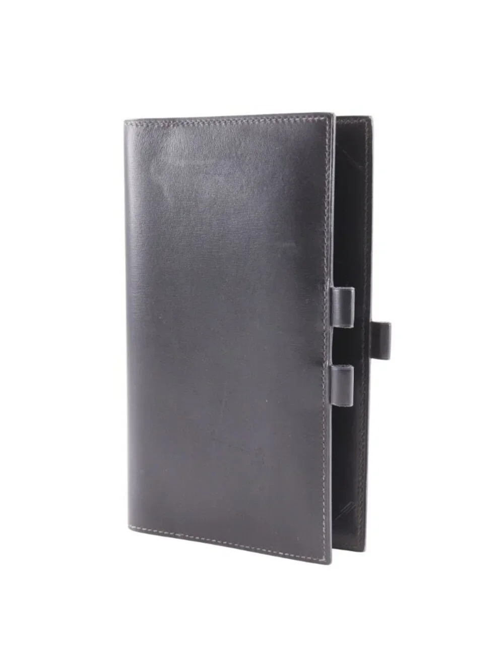 Hermes Agenda Vision Box Calf Black a Notebook Cover